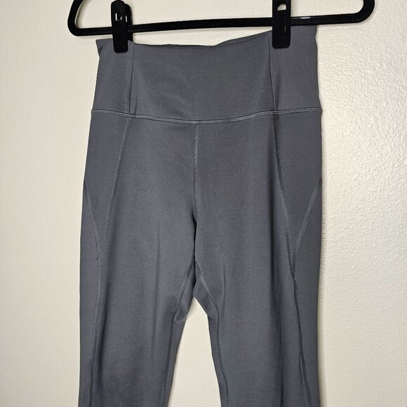 Girlfriend Collective M Leggings Grey 7/8 Compressive 4008 Gym Yoga Athletic - Picture 2 of 8